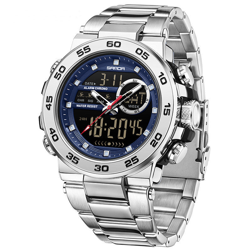 Simple Large-dial Three-hand Student Digital Watch