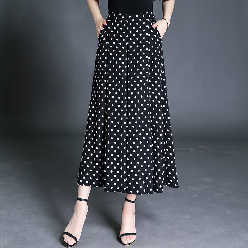 Skinny High-waisted Thin Drape Cropped Trousers