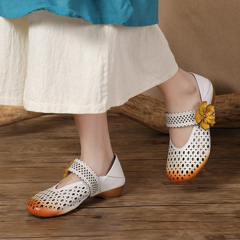 Summer New Handmade Mom Shoes