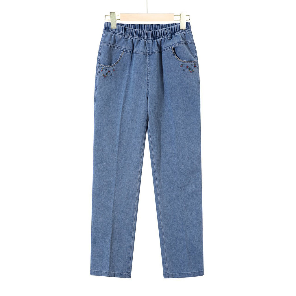 Women's Summer Thin Fashionable Casual Jeans