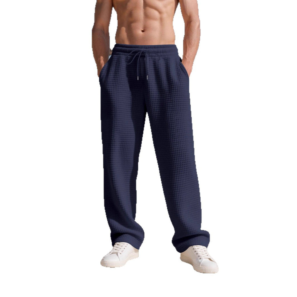 Men's Simple Commuter Casual Straight-Leg Pants