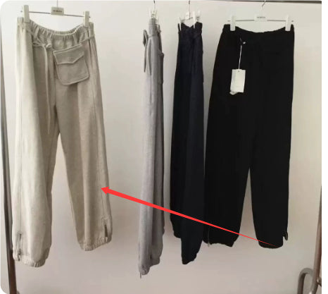 Pair With A Small Waist Bag Fleece-lined Korean-designed Intricately Detailed Vintage-style Casual Pants