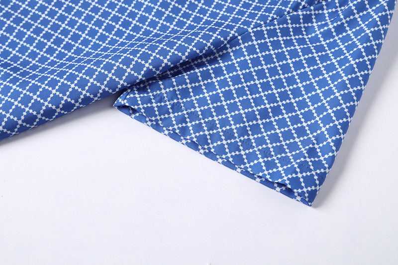 Men's Checkered Fashion Classic Diamond-shaped Small Checkered Lining