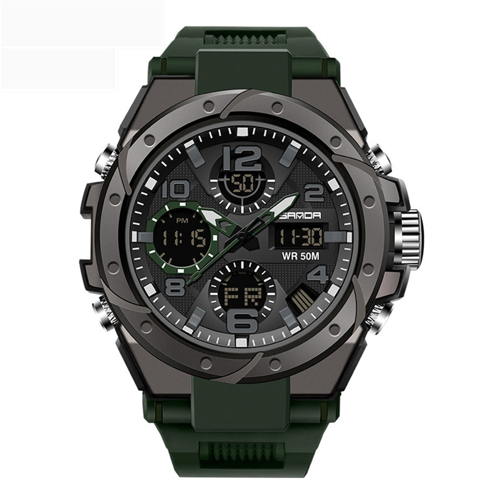 Men's Multifunctional Waterproof Quartz Watch For Sports