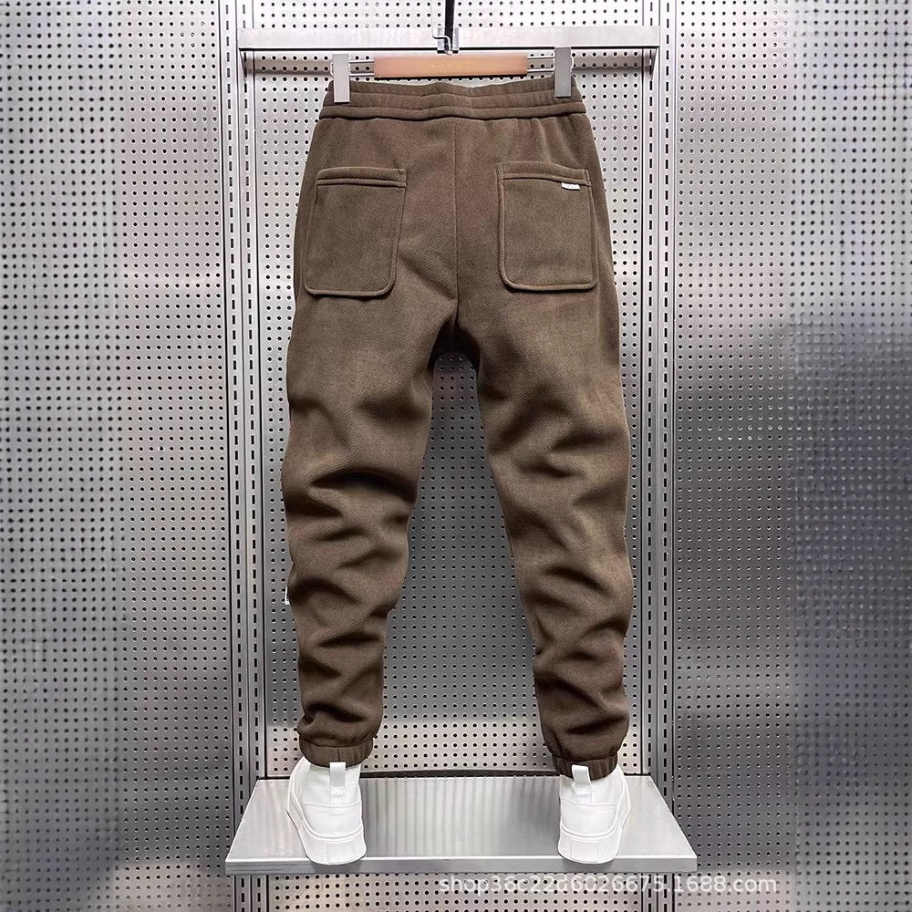 Men's Fashionable Versatile Elastic Waist Sports Casual Pants