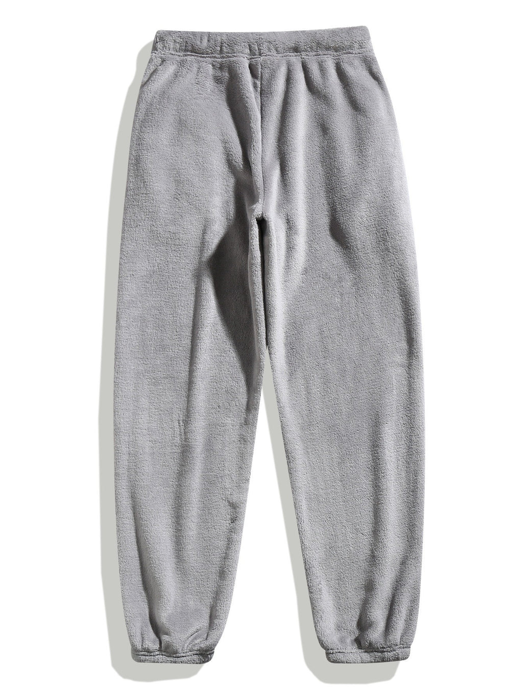 Casual And Fashionable Coral Fleece Drawstring Pants