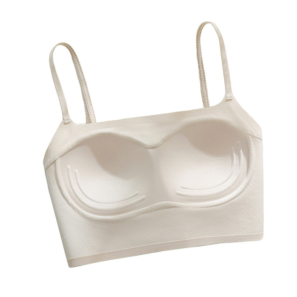 Ice-silk Cooling Camisole Seamless Support Stylish Back Design