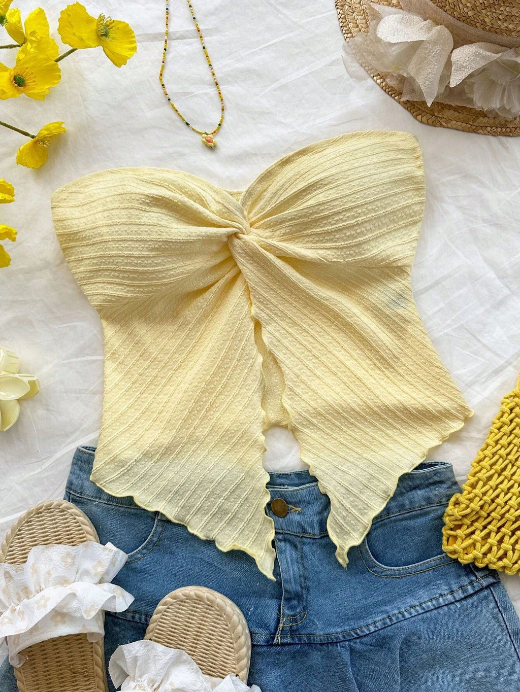 Women's Fashionable Sexy Slim-fit Tube Top