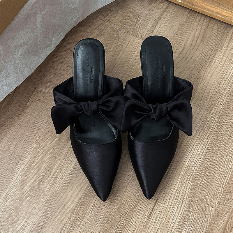 High-Heel Elegant Slimming French-Style Fashion Sandals