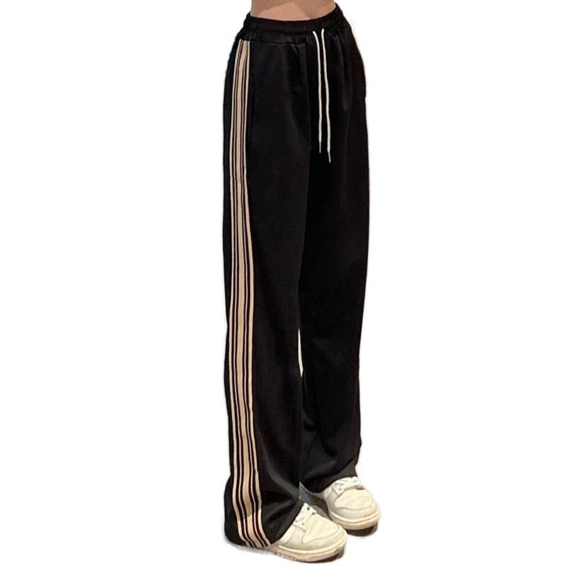American-style Wide-leg Sweatpants For Women