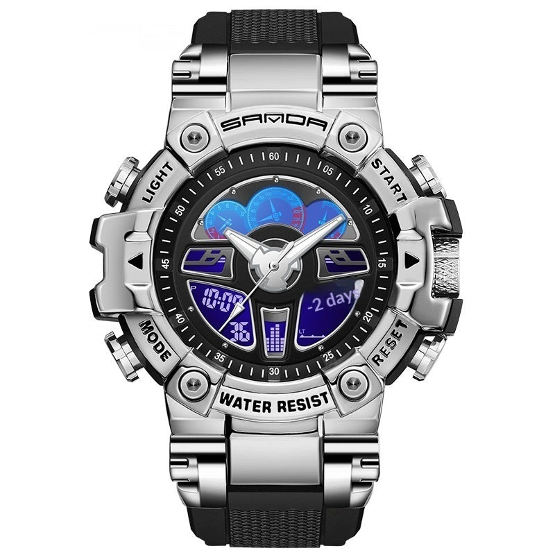 Trendy Waterproof Multi-function Digital Watch For Students