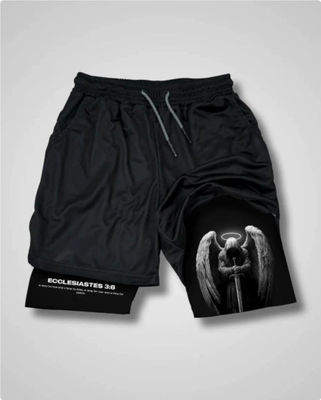 3D Digital-printed Shorts With A Double-layer Design For The Beach