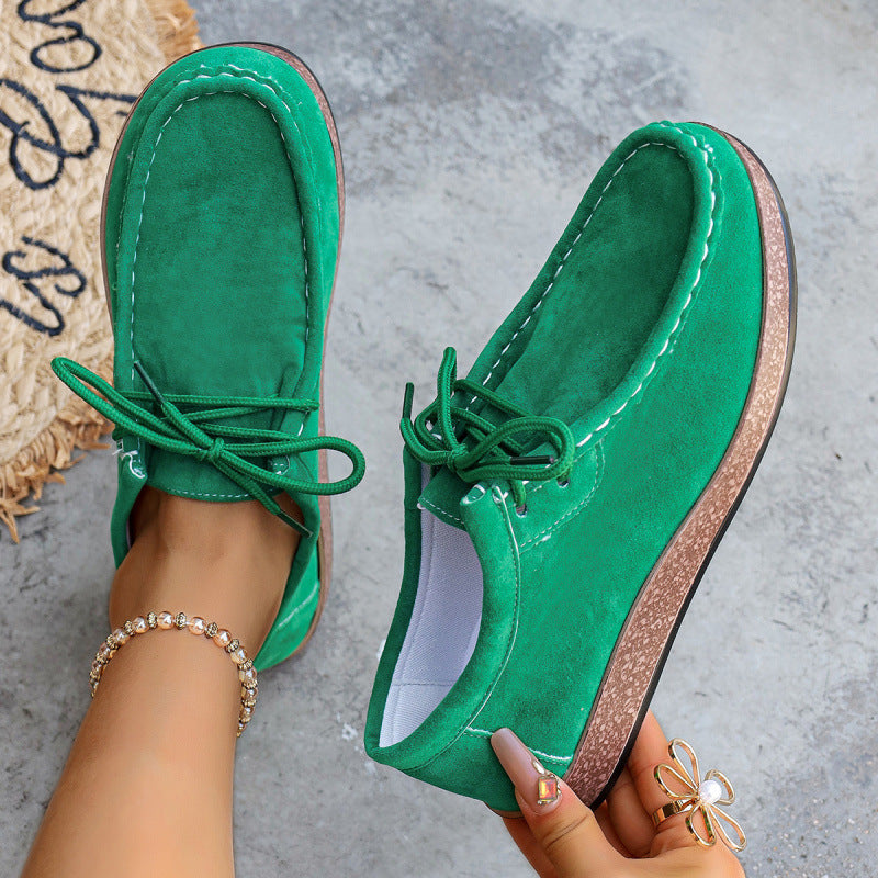 Autumn New Suede Comfortable Loafers For Women