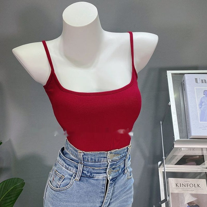 Stylish Slim Fit Camisole For Layering Or Wearing Alone