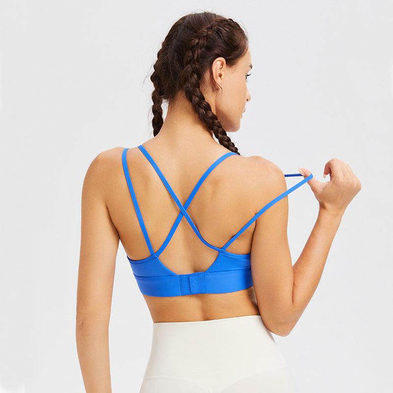 Fixed Integrated Anti-shock Sports Bra Yoga Vest