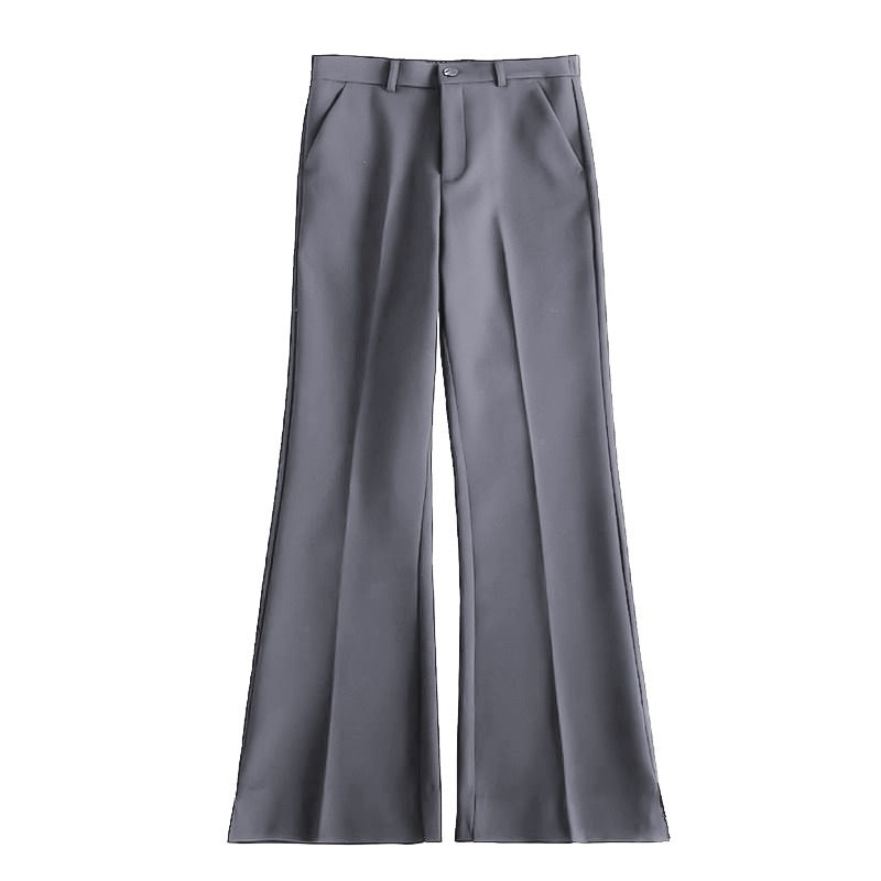 Mens Drapey Light Luxury Minimalist Casual Pants