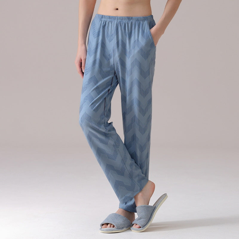 AutumnWinter Cashmere And Silk Trousers In Solid Colorssuitable For Wearing Outdoors