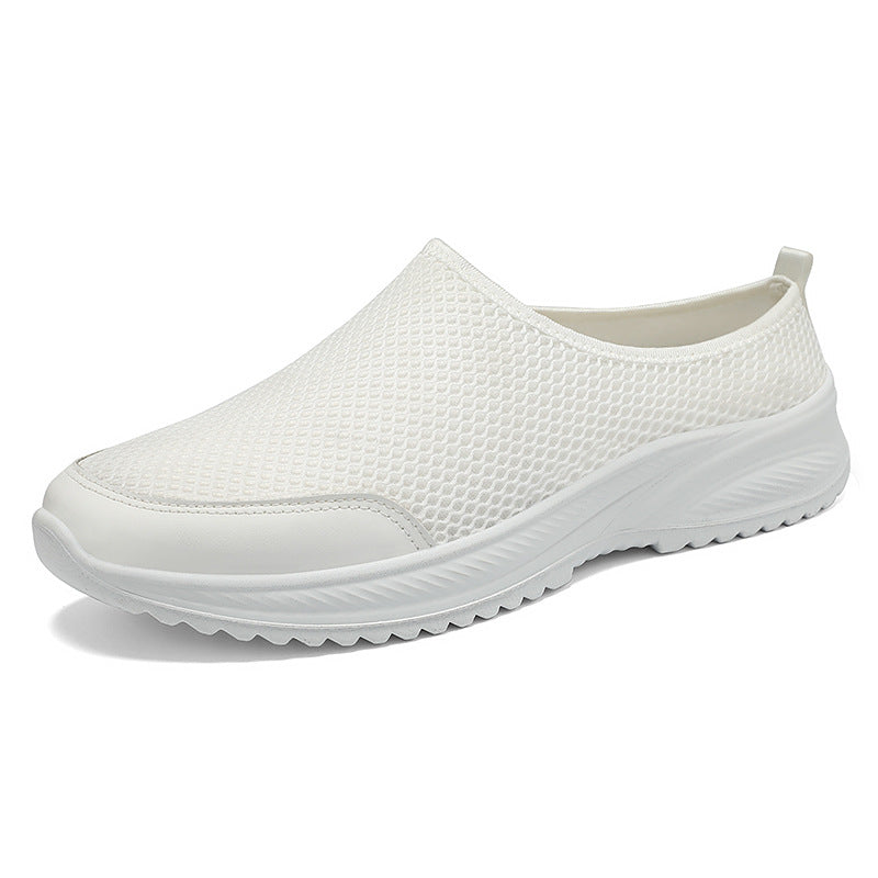 Summer New Breathable Mesh Shoes With Soft Soles That Wont Tire Your Feet