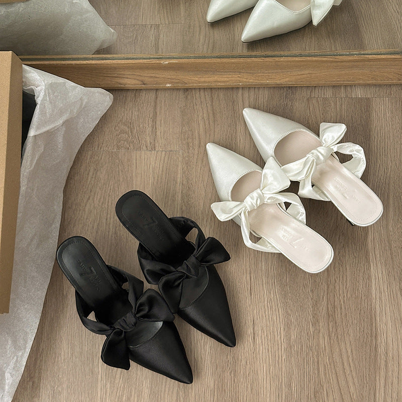 High-Heel Elegant Slimming French-Style Fashion Sandals