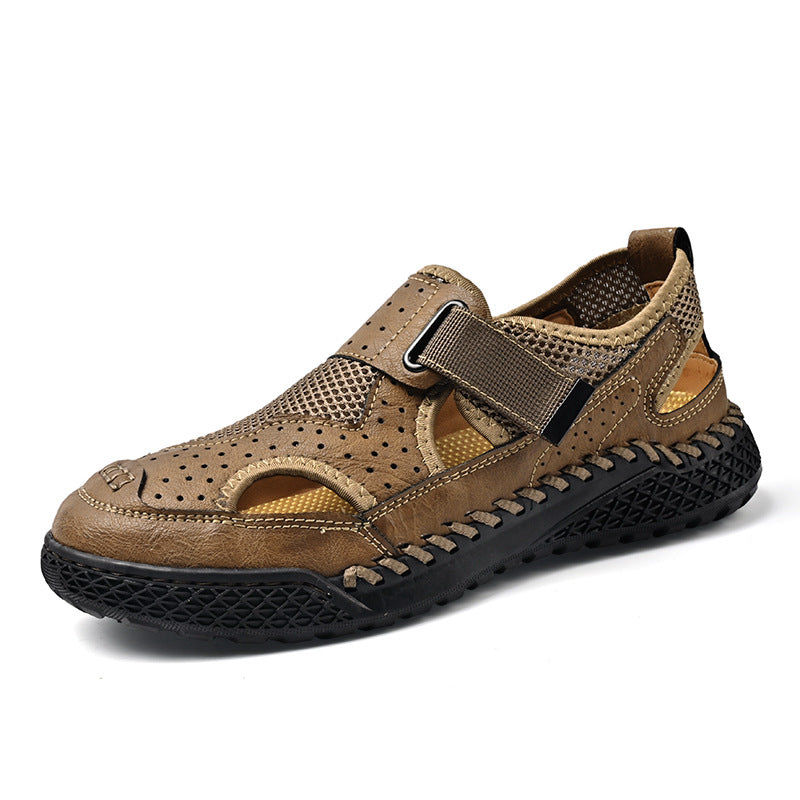 Breathable New Mens Closed-Toe Sandals