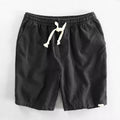 Breathable Ramie Beach Casual Loose Shorts