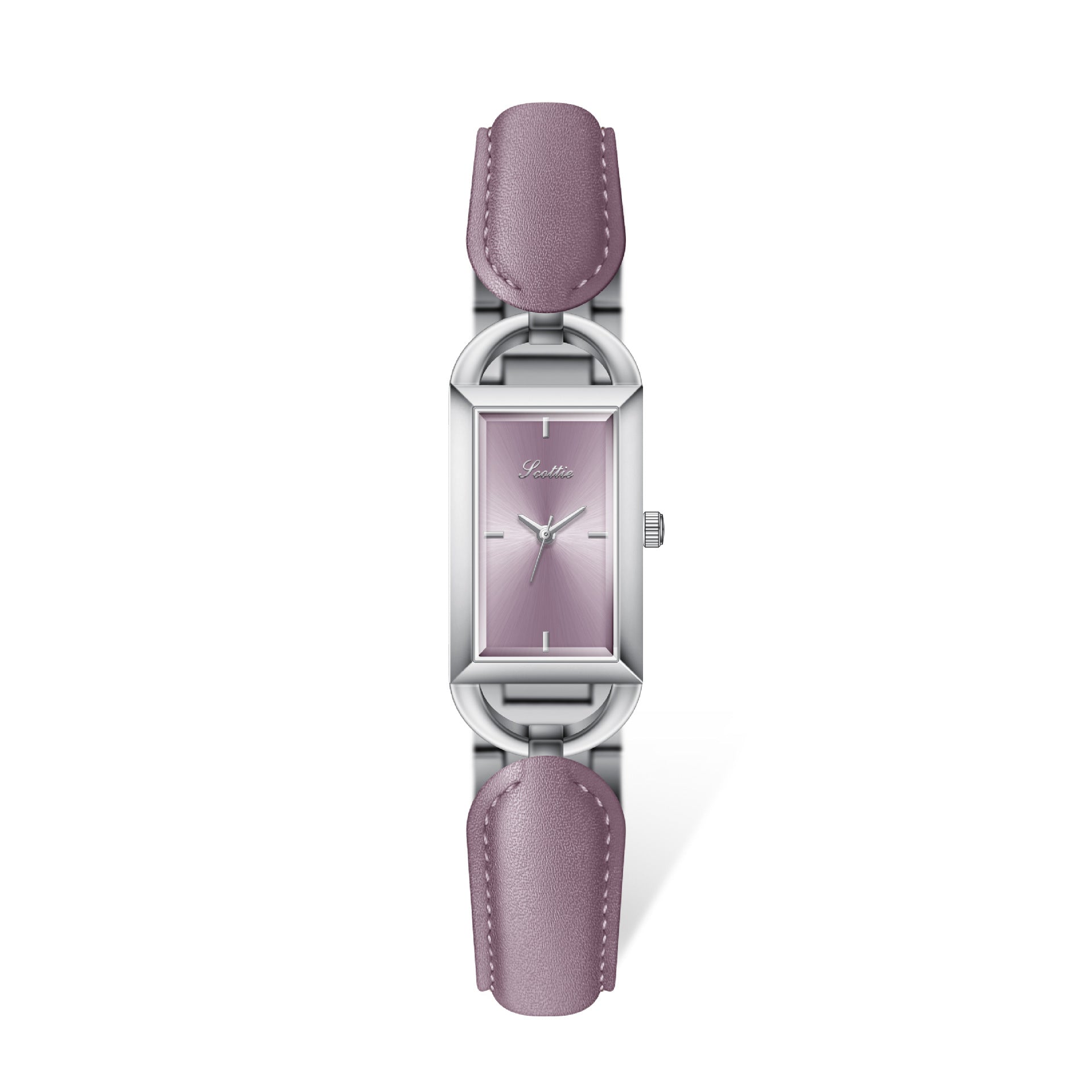 New Square Leather Belt Bracelet Watch