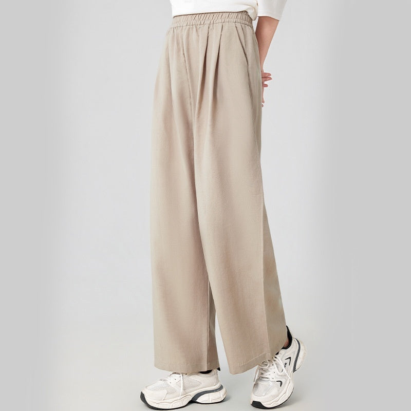 High-waisted Figure-flattering Elastic Cooling And Breathable Workout Pants