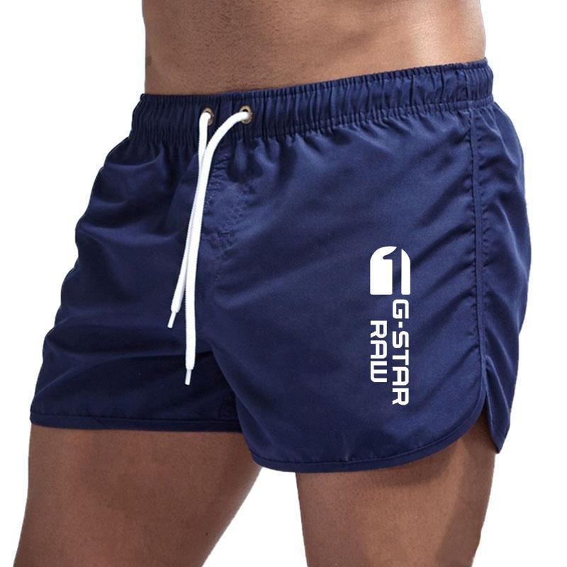 Men's Stylish Beach Shorts Polyester Multi-color Sports Men Short Shorts