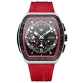 Cairen Unisex Six-Hand Quartz Watch Sporty Style Multi-Function Water-Resistant