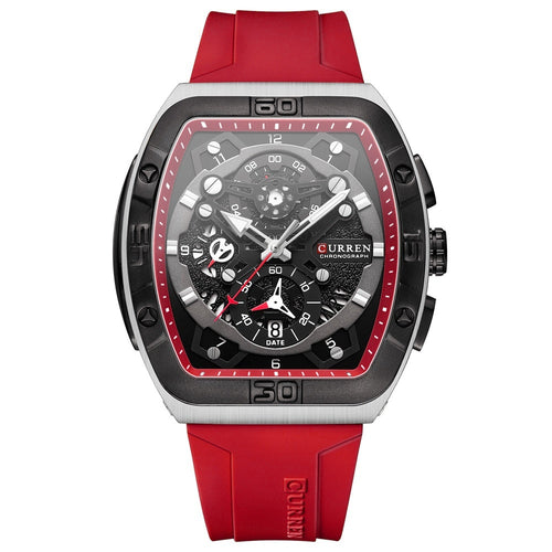 Cairen Unisex Six-Hand Quartz Watch Sporty Style Multi-Function Water-Resistant
