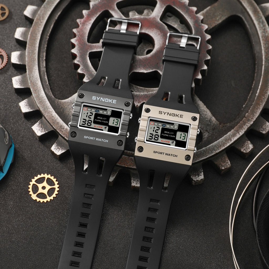 Mens Alloy Sports Smartwatch With A Large Display And Water-Resistant Design