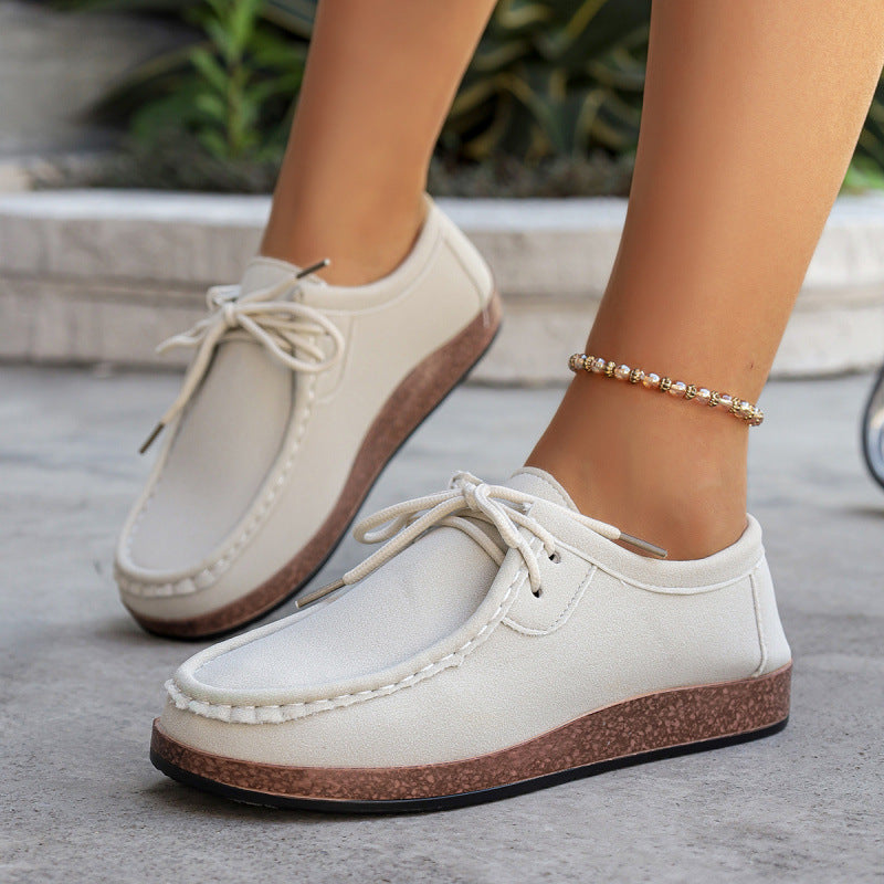 Autumn New Suede Comfortable Loafers For Women