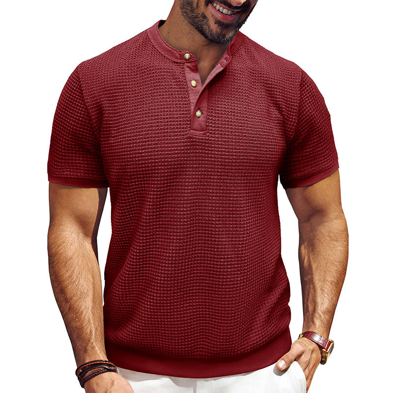 American Style Textured Knit Pullover