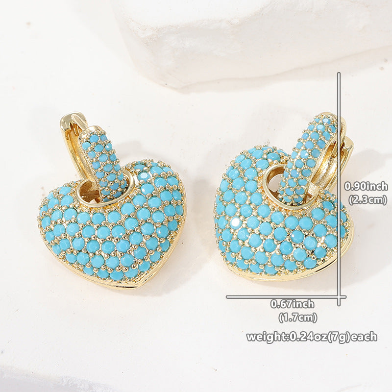 Niche Design Sweet Style Earrings Artistic Retro Bohemian
