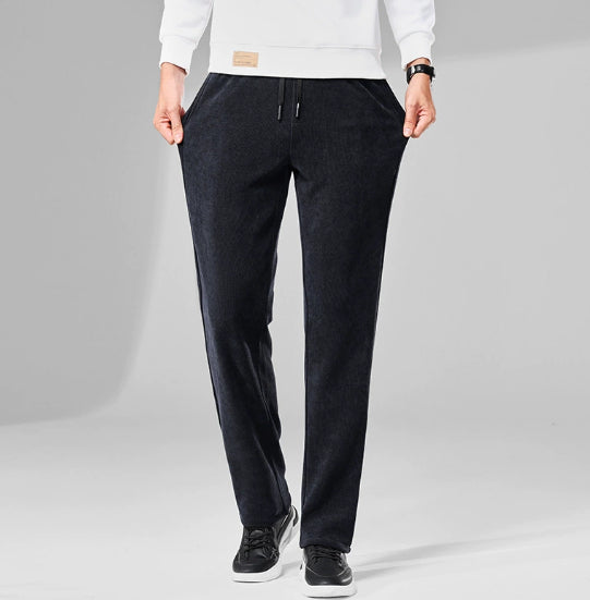 Men's High Waist Straight-leg Shorts