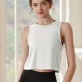 Womens Casual Sports Back-split Yoga Tunic