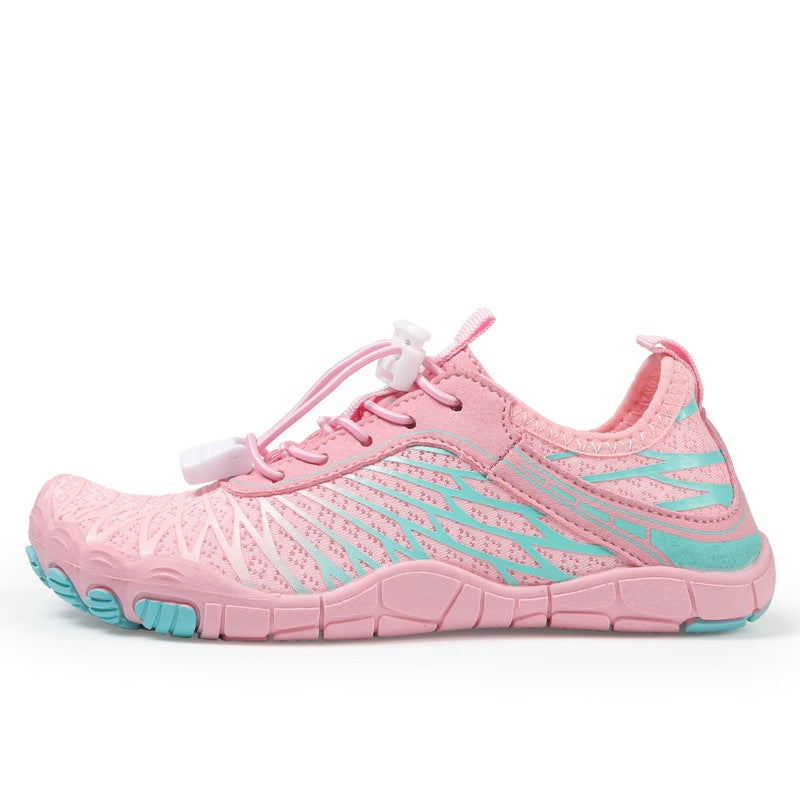 Quick-Entry Water-Resistant Anti-Slip Stream-Tracking Shoes Unisex Kids Shoes Cut-Resistant Breathable Beach Shoes