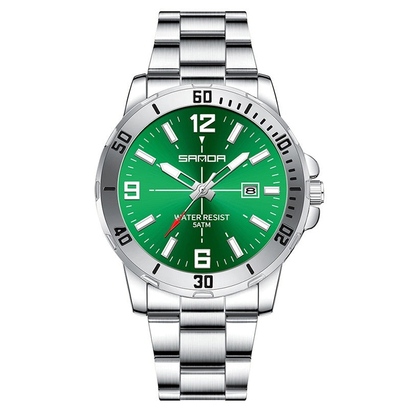 Multifunctional Waterproof Quartz Watch For Men