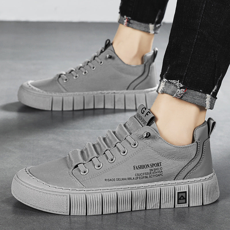 Summer Breathable Casual Slip-On Ice Silk Mens Sneakers
