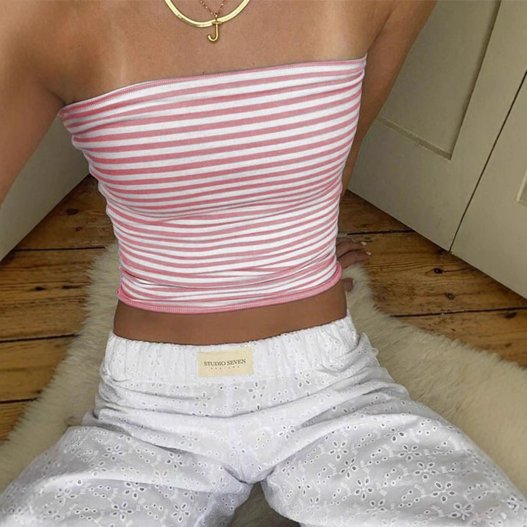 Women's Sexy Slim-Fit Striped Tank Top