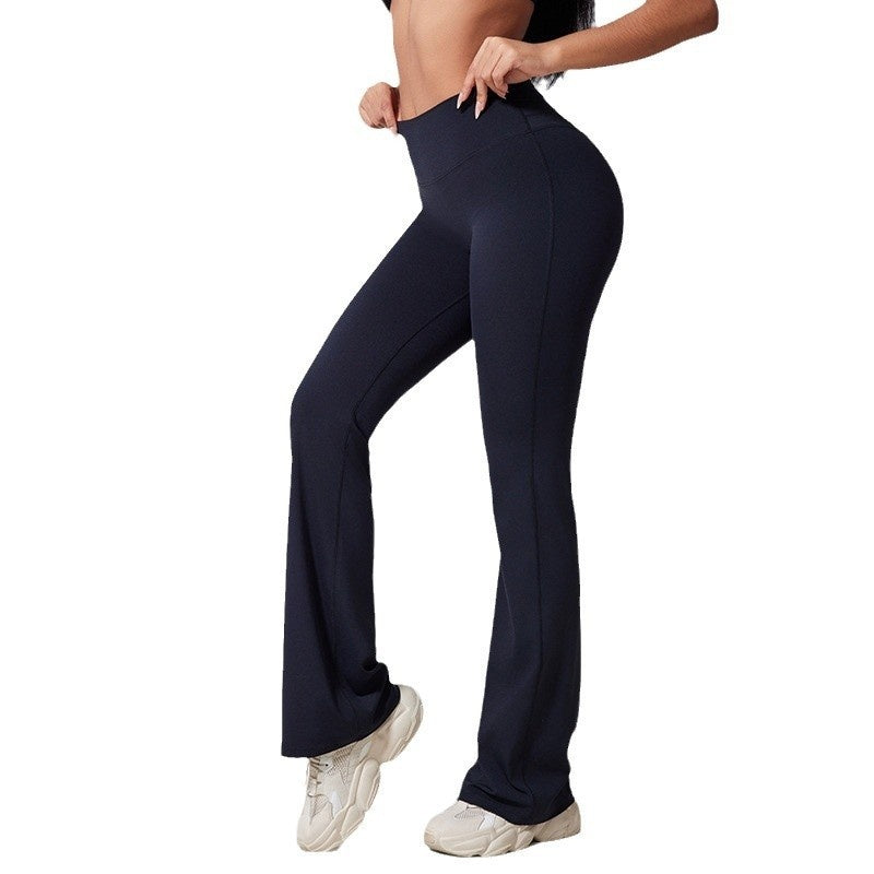 Women's Wide-leg High-waisted Slim-fit Flared Pants