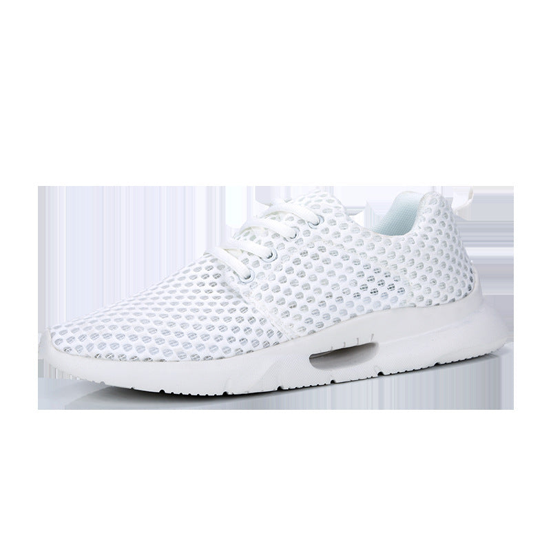 Flyknit Mesh Shoes Large-size Mens Couples Lightweight And Breathable Athletic Shoes