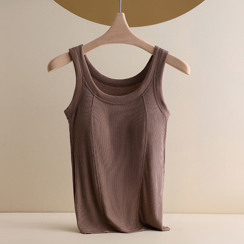Plus-size Modal Ribbed Camisole With Wider Straps