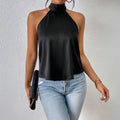 Womens Halterneck Tank SpringSummer New Arrival Backless Stylish Top