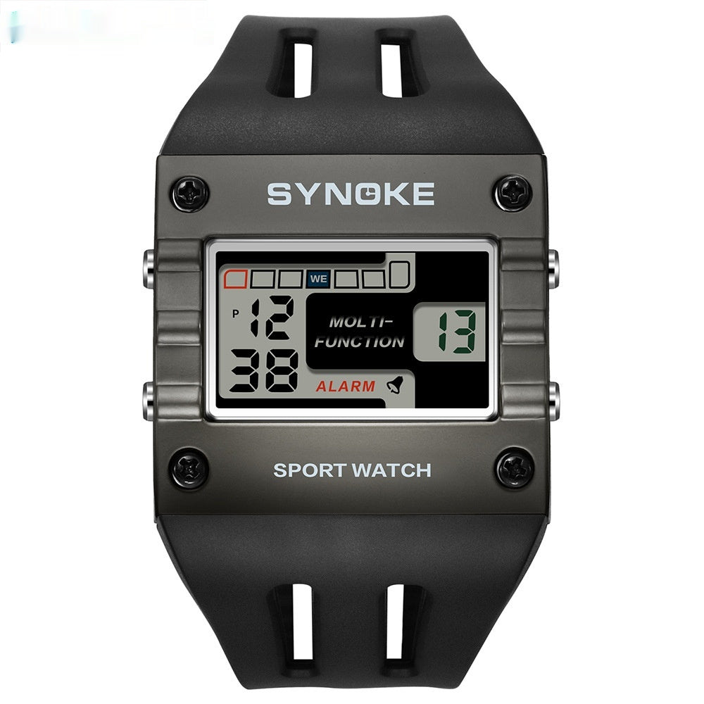 Mens Alloy Sports Smartwatch With A Large Display And Water-Resistant Design