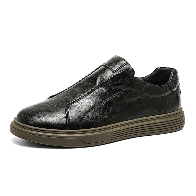 Men's Loafer Flat-Soled Skateboard Sports Casual Shoes