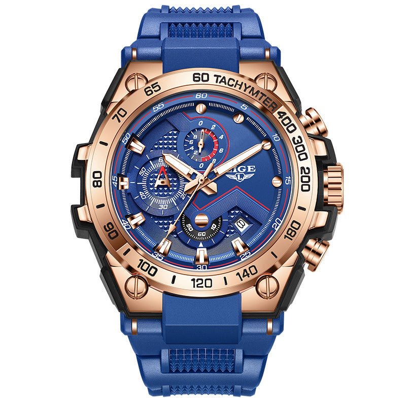 Mens Stylish Quartz Sports Watch For Students