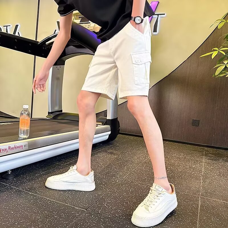 Men's British Slim-fit Casual Shorts