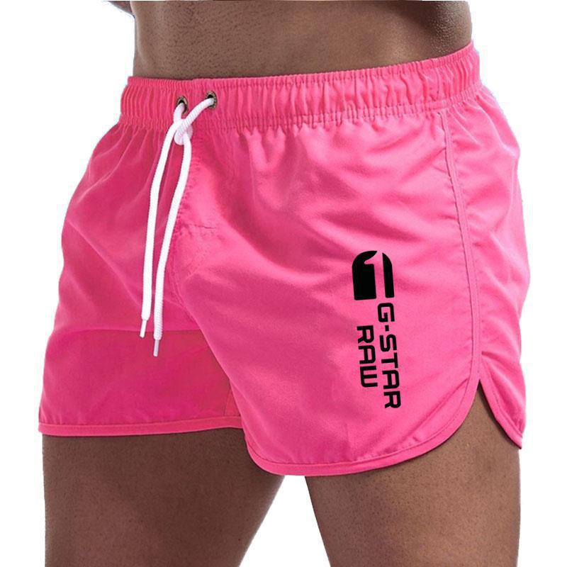 Men's Stylish Beach Shorts Polyester Multi-color Sports Men Short Shorts