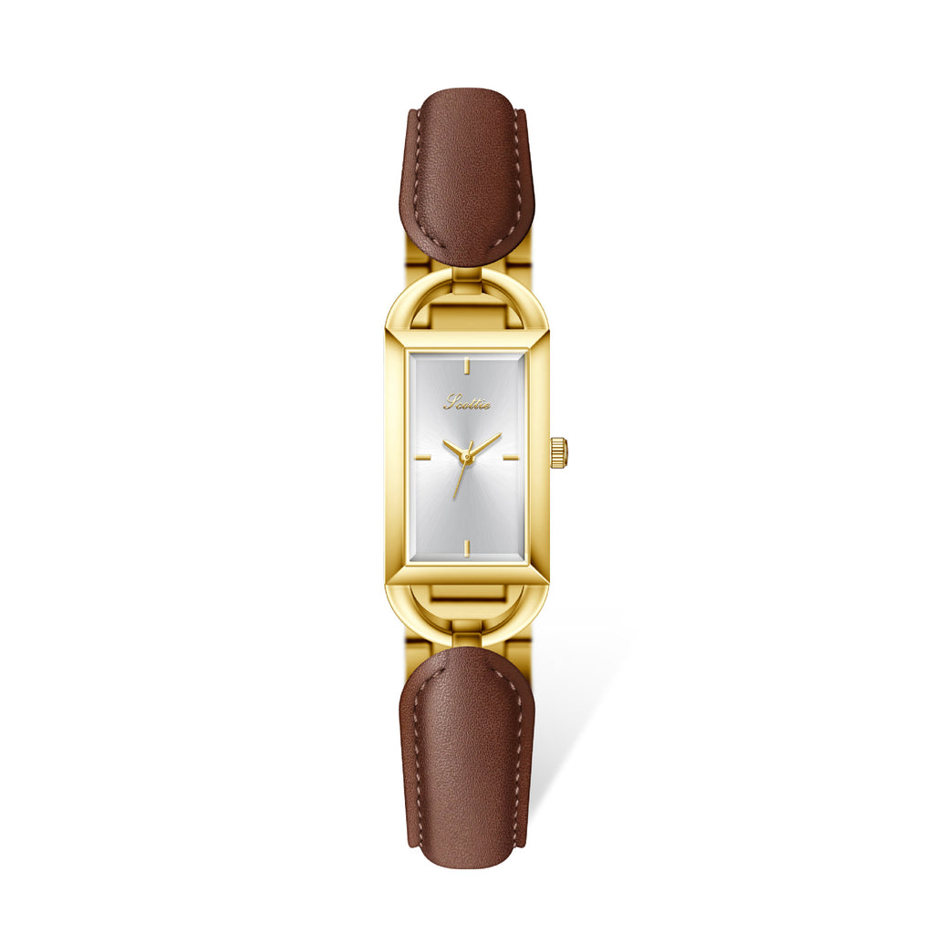 New Square Leather Belt Bracelet Watch